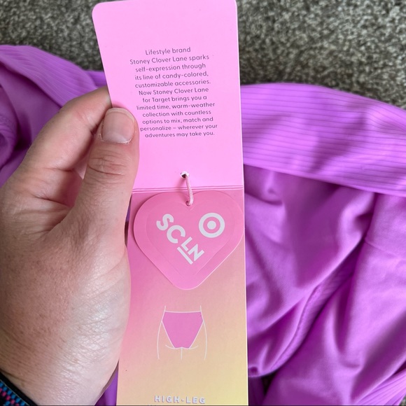 NWT Stoney Clover x Target Purple Bathing Suit Bottoms Size 2X - Picture 4 of 7